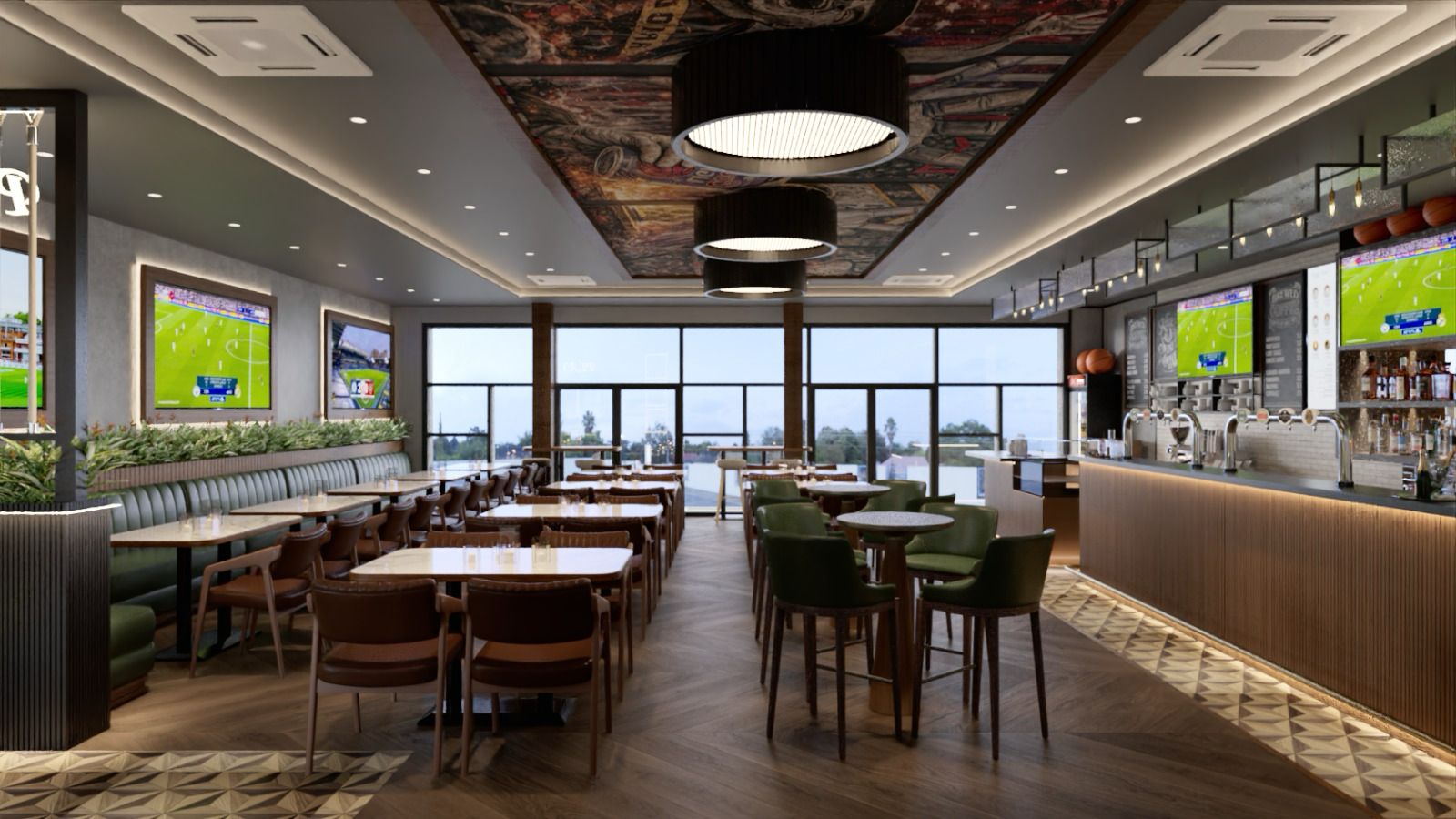 The Players dining room